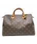 LOUIS VUITTON（ルイ ヴィトン）の古着「スピーディ30/モノグラム」｜ブラウン