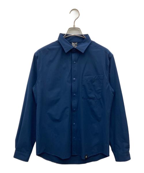 MILLET（ミレー）MILLET (ミレー) インセクト バリヤー ソリッドシャツ ロングスリーブ ネイビー サイズ:Mの古着・服飾アイテム