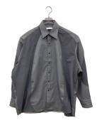 jiedaジエダ）の古着「SWITCHING SHIRT＜スイッチングシャツ＞」｜グレー