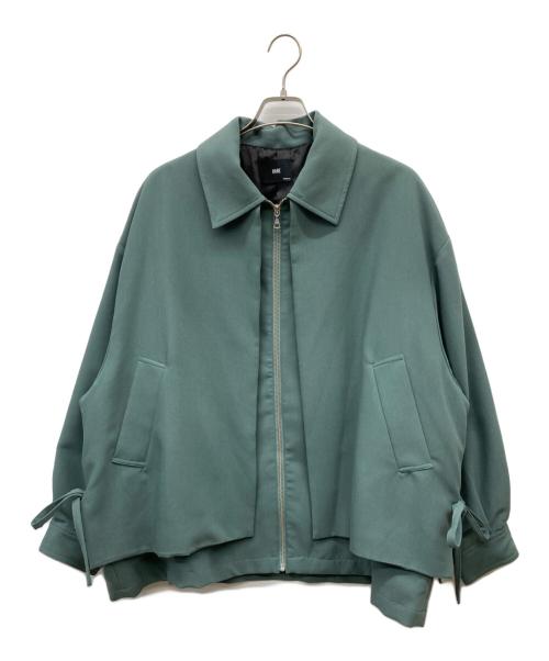 HARE（ハレ）HARE (ハレ) レイヤードZIPジャケット グリーン サイズ:Mの古着・服飾アイテム