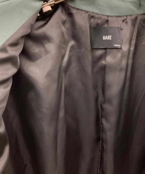 HARE（ハレ）HARE (ハレ) レイヤードZIPジャケット グリーン サイズ:Mの古着・服飾アイテム