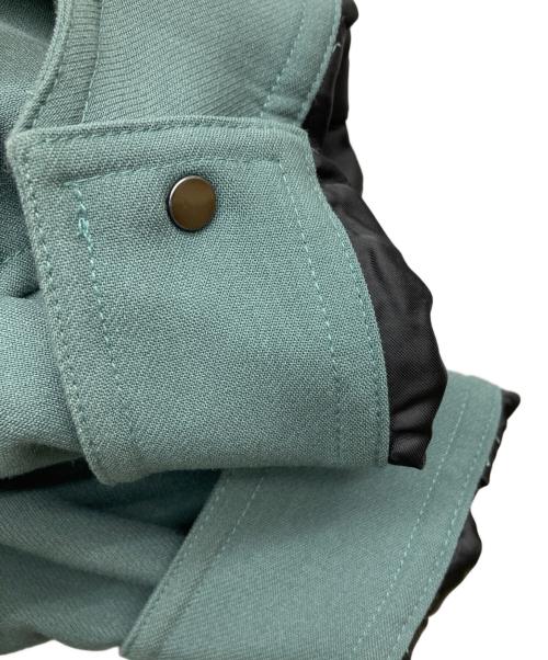 HARE（ハレ）HARE (ハレ) レイヤードZIPジャケット グリーン サイズ:Mの古着・服飾アイテム