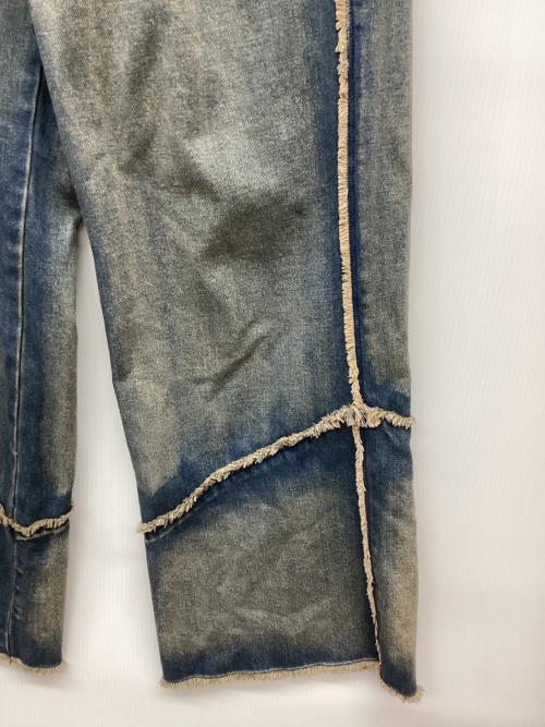 HARE（ハレ）HARE (ハレ) コンバートフリンジデニムパンツ インディゴ サイズ:Sの古着・服飾アイテム