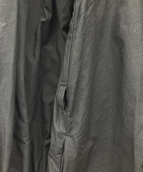 BLUE LABEL CRESTBRIDGE（ブルーレーベルクレストブリッジ）BLUE LABEL CRESTBRIDGE (ブルーレーベルクレストブリッジ) ハイカウントコットンタイプライターシャツワンピース ブラック サイズ:38の古着・服飾アイテム