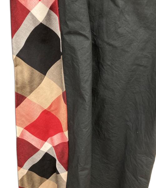 BLUE LABEL CRESTBRIDGE（ブルーレーベルクレストブリッジ）BLUE LABEL CRESTBRIDGE (ブルーレーベルクレストブリッジ) ハイカウントコットンタイプライターシャツワンピース ブラック サイズ:38の古着・服飾アイテム