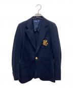 POLO RALPH LAURENポロ・ラルフローレン）の古着「ダブルニットブレザー」｜ネイビー