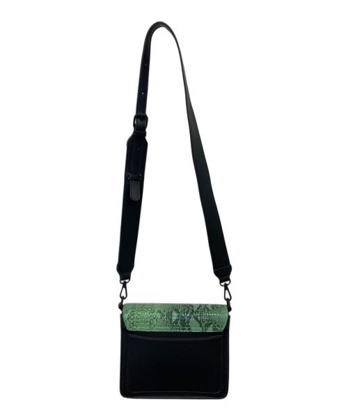 HVISK（ヴィスク）HVISK (ヴィスク) CAYMAN POCKET/ケイマンポケット グリーン×ブラック 未使用品の古着・服飾アイテム