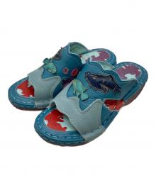 estacion（エスタシオ）の古着「魚モチーフ コンフォートサンダル」｜ブルー