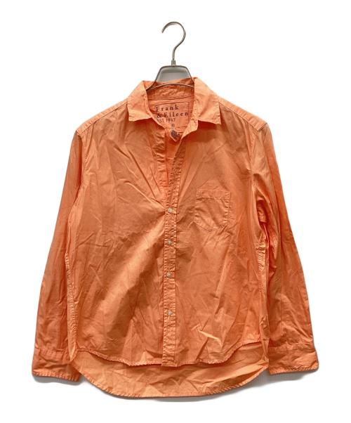 Frank&Eileen（フランクアンドアイリーン）Frank&Eileen (フランクアンドアイリーン) EILEEN L/Sシャツ オレンジ サイズ:Sの古着・服飾アイテム