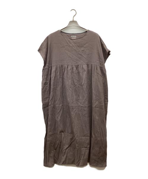 SOU・SOU（ソウソウ）SOU・SOU (ソウソウ) コットンブラウスワンピース グレー サイズ:FREEの古着・服飾アイテム