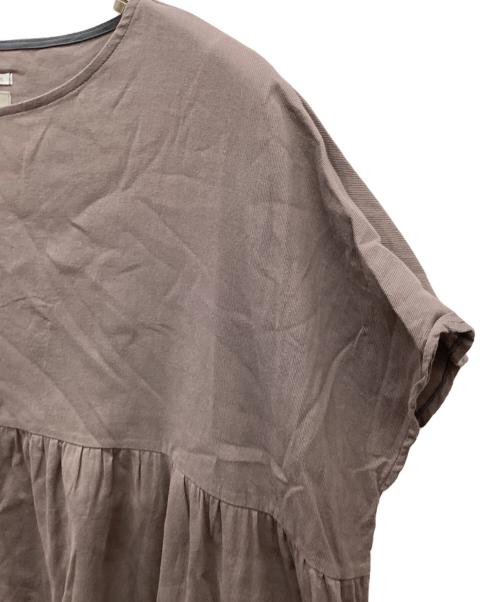 SOU・SOU（ソウソウ）SOU・SOU (ソウソウ) コットンブラウスワンピース グレー サイズ:FREEの古着・服飾アイテム