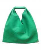 MM6 Maison Margielaエムエムシックスメゾンマルジェラ）の古着「ジャパニーズミニトート」｜グリーン