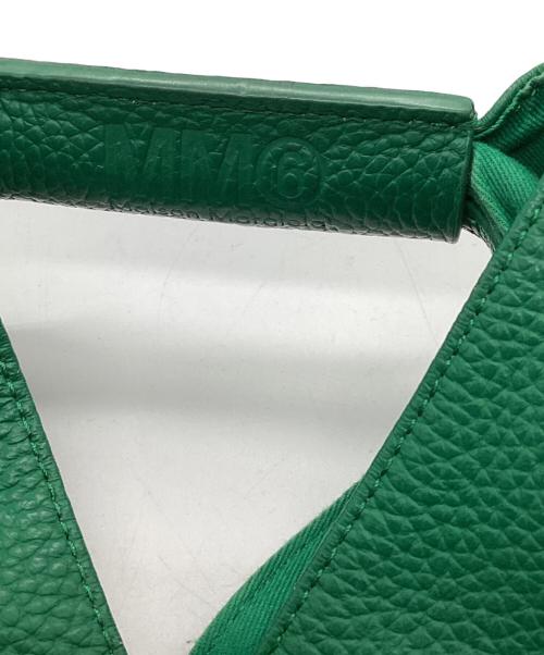 MM6 Maison Margiela（エムエムシックスメゾンマルジェラ）MM6 Maison Margiela (エムエムシックスメゾンマルジェラ) ジャパニーズミニトート グリーンの古着・服飾アイテム