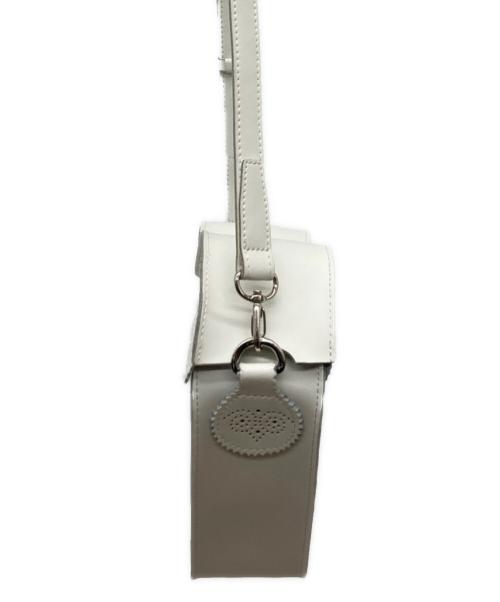 Dr.Martens（ドクターマーチン）Dr.Martens (ドクターマーチン) HEART LEATHER SATCHEL BAG/ハートレザーサッチェルバック ホワイト×レッド サイズ:-の古着・服飾アイテム