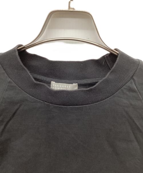 MARGARET HOWELL（マーガレットハウエル）MARGARET HOWELL (マーガレットハウエル) リンガーTシャツ ブラック サイズ:Mの古着・服飾アイテム