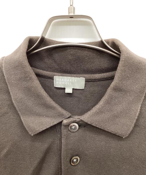 MARGARET HOWELL（マーガレットハウエル）MARGARET HOWELL (マーガレットハウエル) 23SS SOFT MESH COTTON JERSEY ブラウン サイズ:Mの古着・服飾アイテム