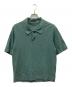 MARGARET HOWELL（マーガレットハウエル）の古着「24SS COMPACT COTTON PIQUE/鹿の子ポロシャツ」｜グリーン