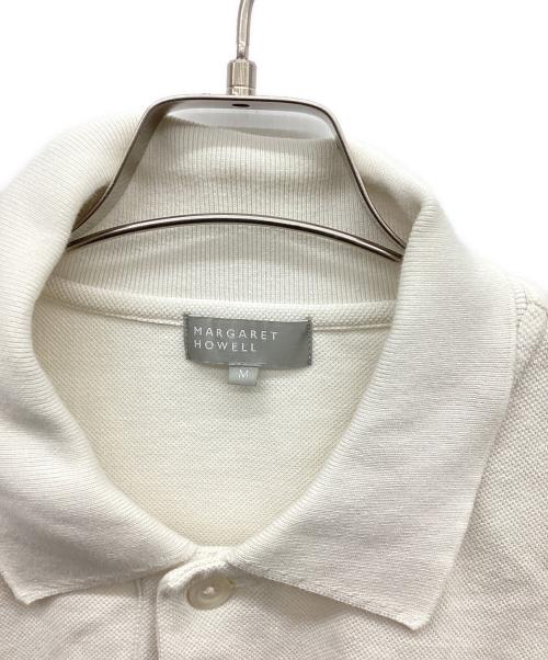 MARGARET HOWELL（マーガレットハウエル）MARGARET HOWELL (マーガレットハウエル) 23SS SOFT MESH COTTON JERSEY ホワイト サイズ:Mの古着・服飾アイテム