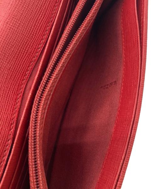 FENDI（フェンディ）FENDI (フェンディ) ズッカ柄コンチネンタルウォレット ブラウンの古着・服飾アイテム