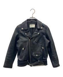 beautiful people（ビューティフルピープル）の古着「vintage leather riders jacket」｜ブラック