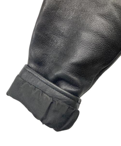 beautiful people（ビューティフルピープル）beautiful people (ビューティフルピープル) vintage leather riders jacket ブラック サイズ:130の古着・服飾アイテム