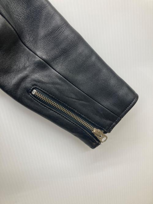 beautiful people（ビューティフルピープル）beautiful people (ビューティフルピープル) vintage leather riders jacket ブラック サイズ:130の古着・服飾アイテム