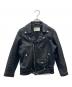 beautiful people（ビューティフルピープル）の古着「vintage leather riders jacket」｜ブラック