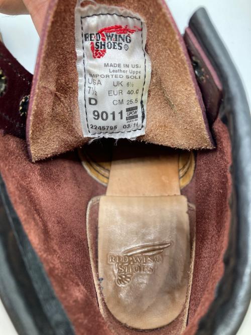 RED WING（レッドウィング）RED WING (レッドウィング) ベックマンブーツ ブラックチェリー サイズ:7 1/2Dの古着・服飾アイテム