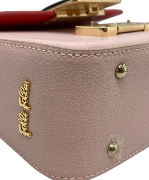 Folli Follie（フォリフォリ）Folli Follie (フォリフォリ) カモ柄フラップショルダーバッグ ピンクの古着・服飾アイテム