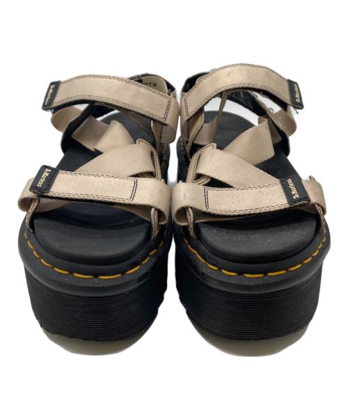 Dr.Martens（ドクターマーチン）Dr.Martens (ドクターマーチン) KIMBER ストラップサンダル ブラック×ベージュ サイズ:UK3の古着・服飾アイテム
