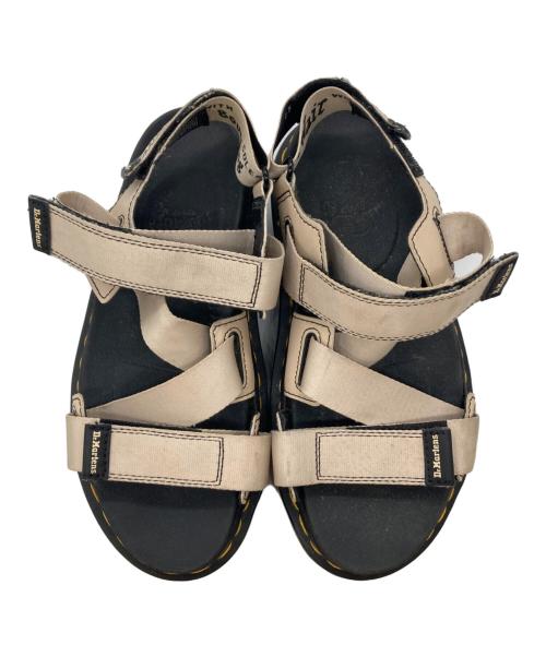 Dr.Martens（ドクターマーチン）Dr.Martens (ドクターマーチン) KIMBER ストラップサンダル ブラック×ベージュ サイズ:UK3の古着・服飾アイテム