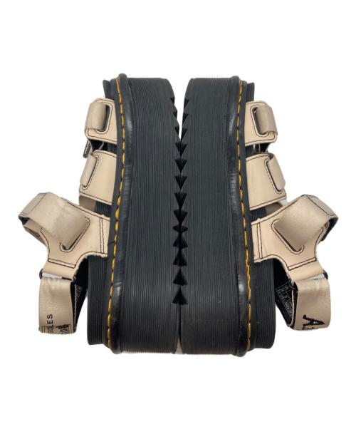 Dr.Martens（ドクターマーチン）Dr.Martens (ドクターマーチン) KIMBER ストラップサンダル ブラック×ベージュ サイズ:UK3の古着・服飾アイテム