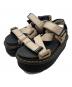 Dr.Martens（ドクターマーチン）の古着「KIMBER ストラップサンダル」｜ブラック×ベージュ