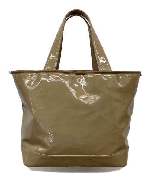 PORTER（ポーター）PORTER (ポーター) エナメルトートバッグ ブラウンの古着・服飾アイテム