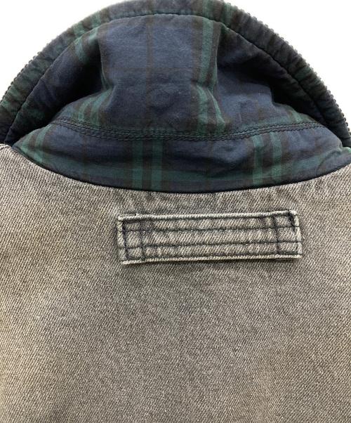 NAUTICA（ノーティカ）NAUTICA (ノーティカ) ヴィンテージ加工デニムブルゾン グレー サイズ:Mの古着・服飾アイテム