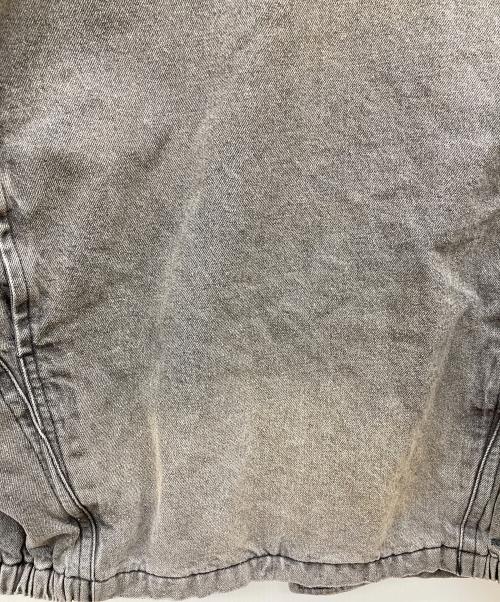 NAUTICA（ノーティカ）NAUTICA (ノーティカ) ヴィンテージ加工デニムブルゾン グレー サイズ:Mの古着・服飾アイテム