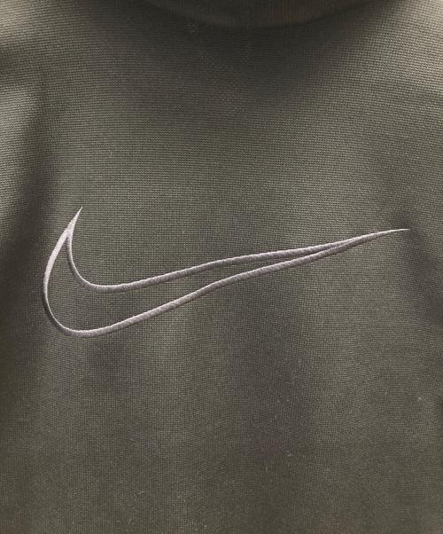 NIKE（ナイキ）NIKE (ナイキ) 90S 銀タグ ロゴ刺繍ハーフジップパーカー ブラック サイズ:Mの古着・服飾アイテム