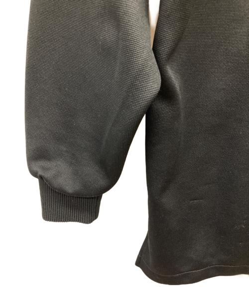 NIKE（ナイキ）NIKE (ナイキ) 90S 銀タグ ロゴ刺繍ハーフジップパーカー ブラック サイズ:Mの古着・服飾アイテム