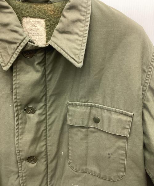 U'S NAVY（ユーエスネイビー）U'S NAVY (ユーエスネイビー) A-2デッキジャケット/83年製 80s オリーブ サイズ:42-44の古着・服飾アイテム