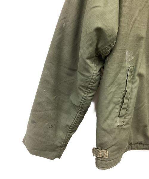 U'S NAVY（ユーエスネイビー）U'S NAVY (ユーエスネイビー) A-2デッキジャケット/83年製 80s オリーブ サイズ:42-44の古着・服飾アイテム
