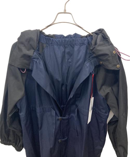 HeRIN.CYE（ヘリンドットサイ）HeRIN.CYE (ヘリンドットサイ) Military dress coat/ミリタリードレスコート ネイビー×ブラック サイズ:FREE 未使用品の古着・服飾アイテム