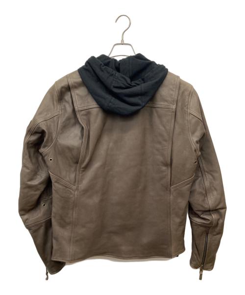 HARLEY-DAVIDSON（ハーレーダビッドソン）HARLEY-DAVIDSON (ハーレーダビッドソン) Ventura 3-in1 Leather Jacket ブラウン サイズ:Mの古着・服飾アイテム