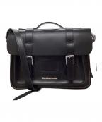 Dr.Martensドクターマーチン）の古着「13インチ レザー サッチェルバッグ」｜ブラック