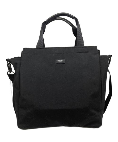 STANDARD SUPPLY（スタンダードサプライ）STANDARD SUPPLY (スタンダードサプライ) 2WAY FOLD TOTE/2WAYフォールドトート ブラックの古着・服飾アイテム