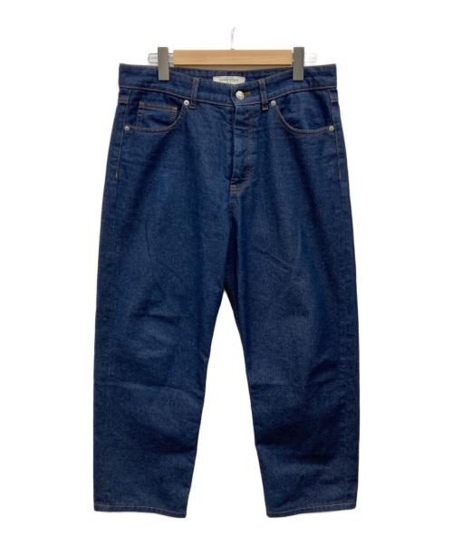 maison kitsune（メゾンキツネ）MAISON KITSUNE (メゾンキツネ) ストレート デニム ジーンズ インディゴ サイズ:31の古着・服飾アイテム