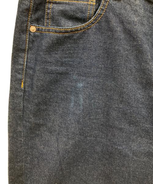 maison kitsune（メゾンキツネ）MAISON KITSUNE (メゾンキツネ) ストレート デニム ジーンズ インディゴ サイズ:31の古着・服飾アイテム