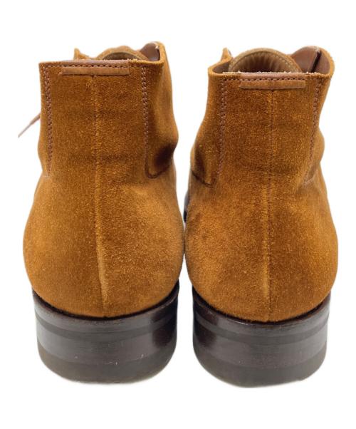 Edward Green（エドワードグリーン）Edward Green (エドワードグリーン) SILVERSTONE スエードチャッカブーツ ブラウン（TOBACCO） サイズ:7Eの古着・服飾アイテム
