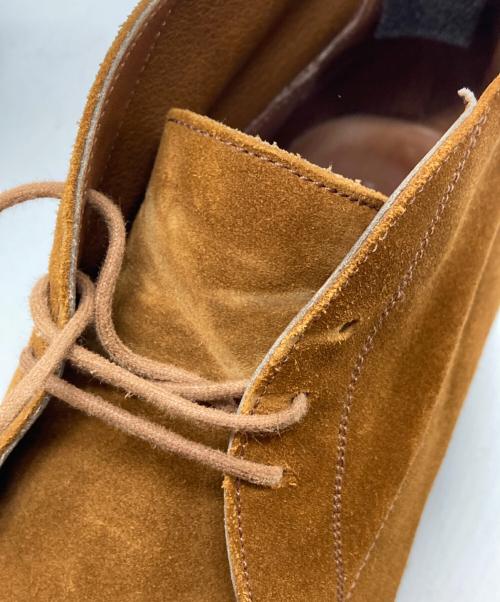 Edward Green（エドワードグリーン）Edward Green (エドワードグリーン) SILVERSTONE スエードチャッカブーツ ブラウン（TOBACCO） サイズ:7Eの古着・服飾アイテム