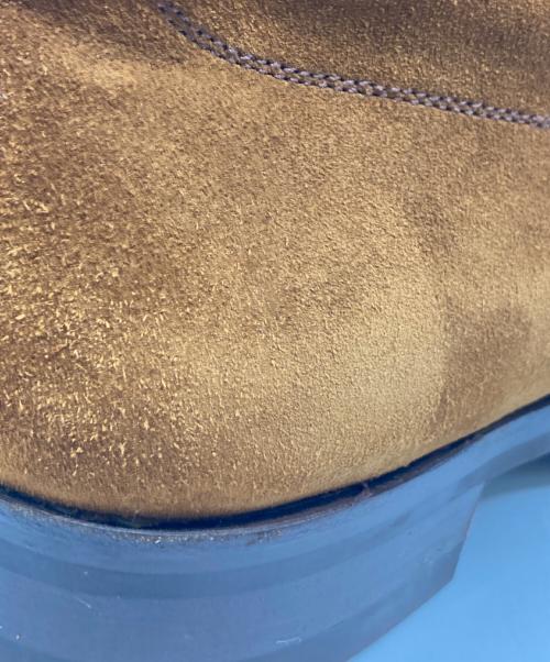 Edward Green（エドワードグリーン）Edward Green (エドワードグリーン) SILVERSTONE スエードチャッカブーツ ブラウン（TOBACCO） サイズ:7Eの古着・服飾アイテム