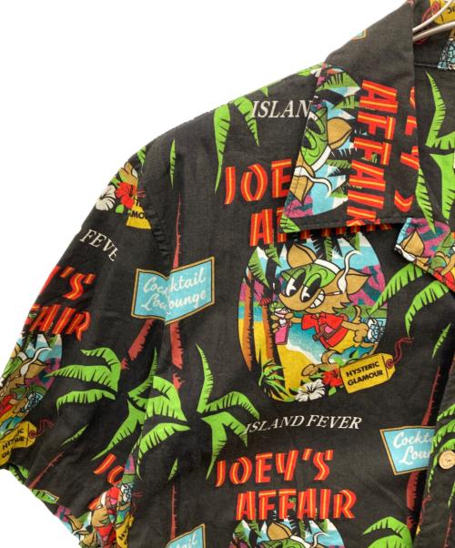 Hysteric Glamour（ヒステリックグラマー）Hysteric Glamour (ヒステリックグラマー) JOEY’S AFFAIR総柄 アロハシャツ ブラウン サイズ:Mの古着・服飾アイテム